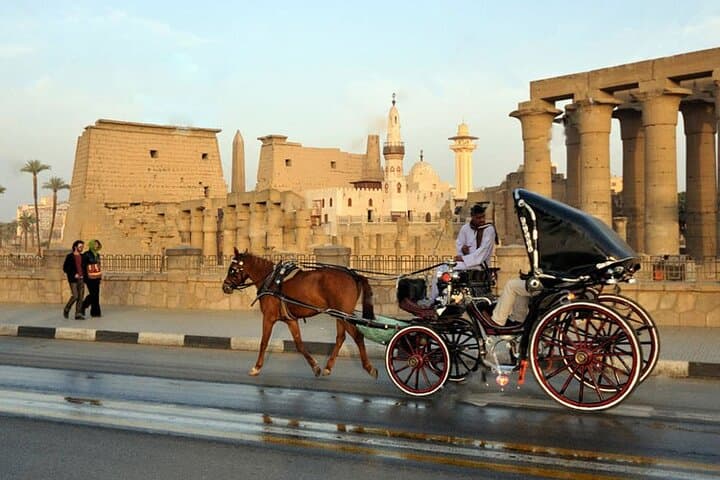 Luxor City Tour by Horse Carriage: Explore the Nile Corniche