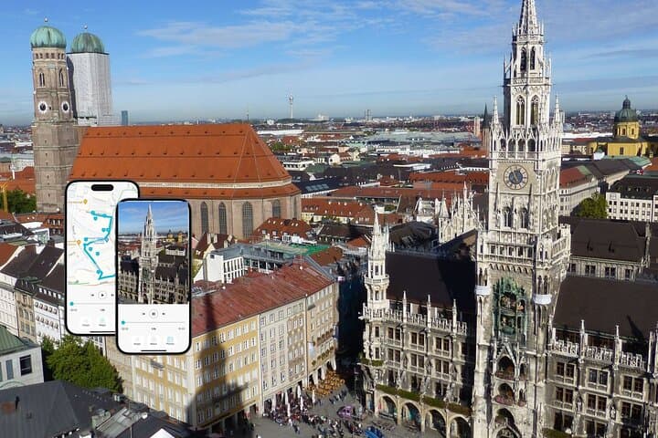 Munich Beer Halls and Baroque Old Town Self Guided Tour