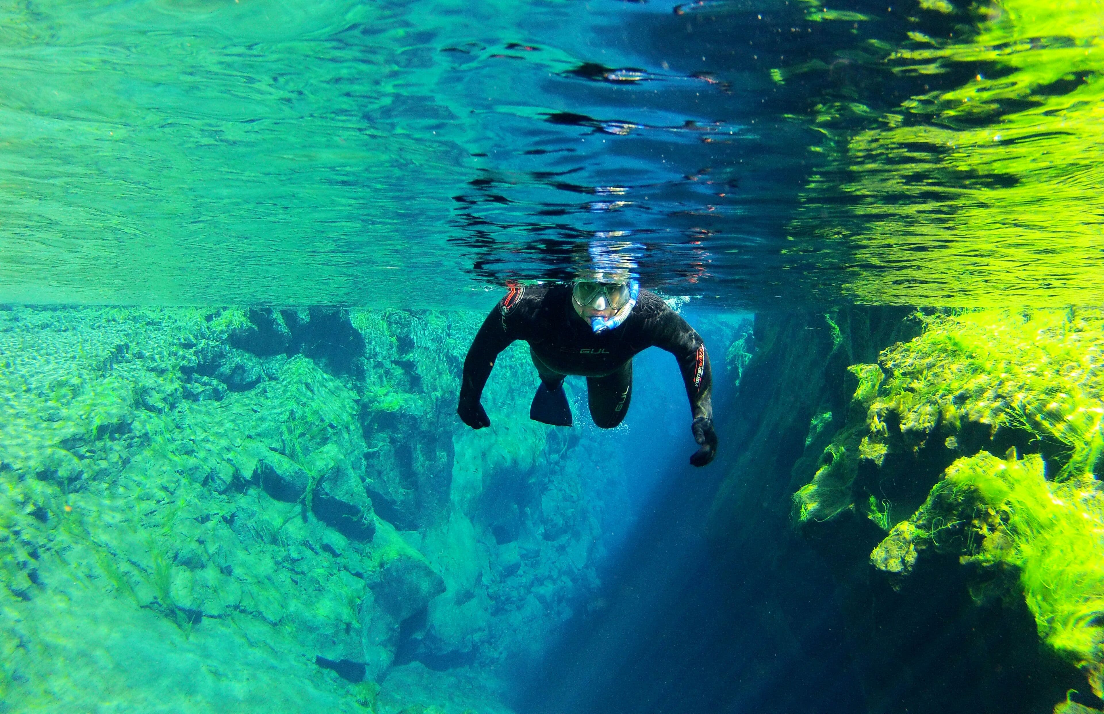 PRIVATE: Silfra Snorkeling - with underwater photos / Meet on Location