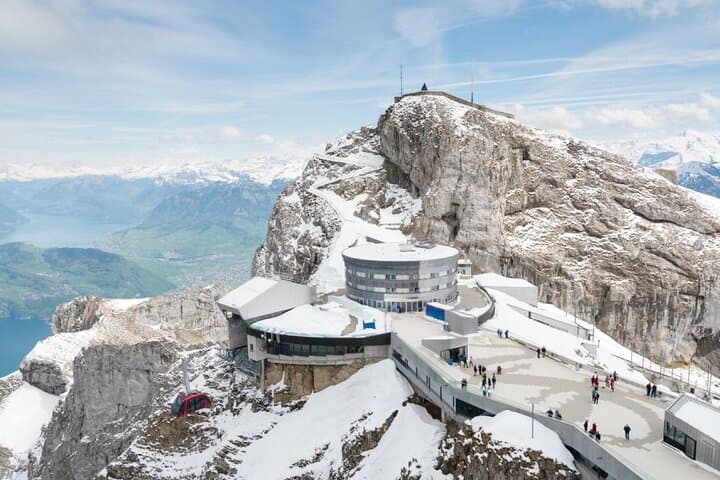Private Day Trip to Mount Pilatus with Cruise and City Tour in Lucerne