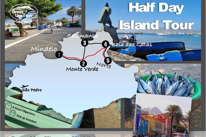Half Day Island Tour, São Vicente, 4h