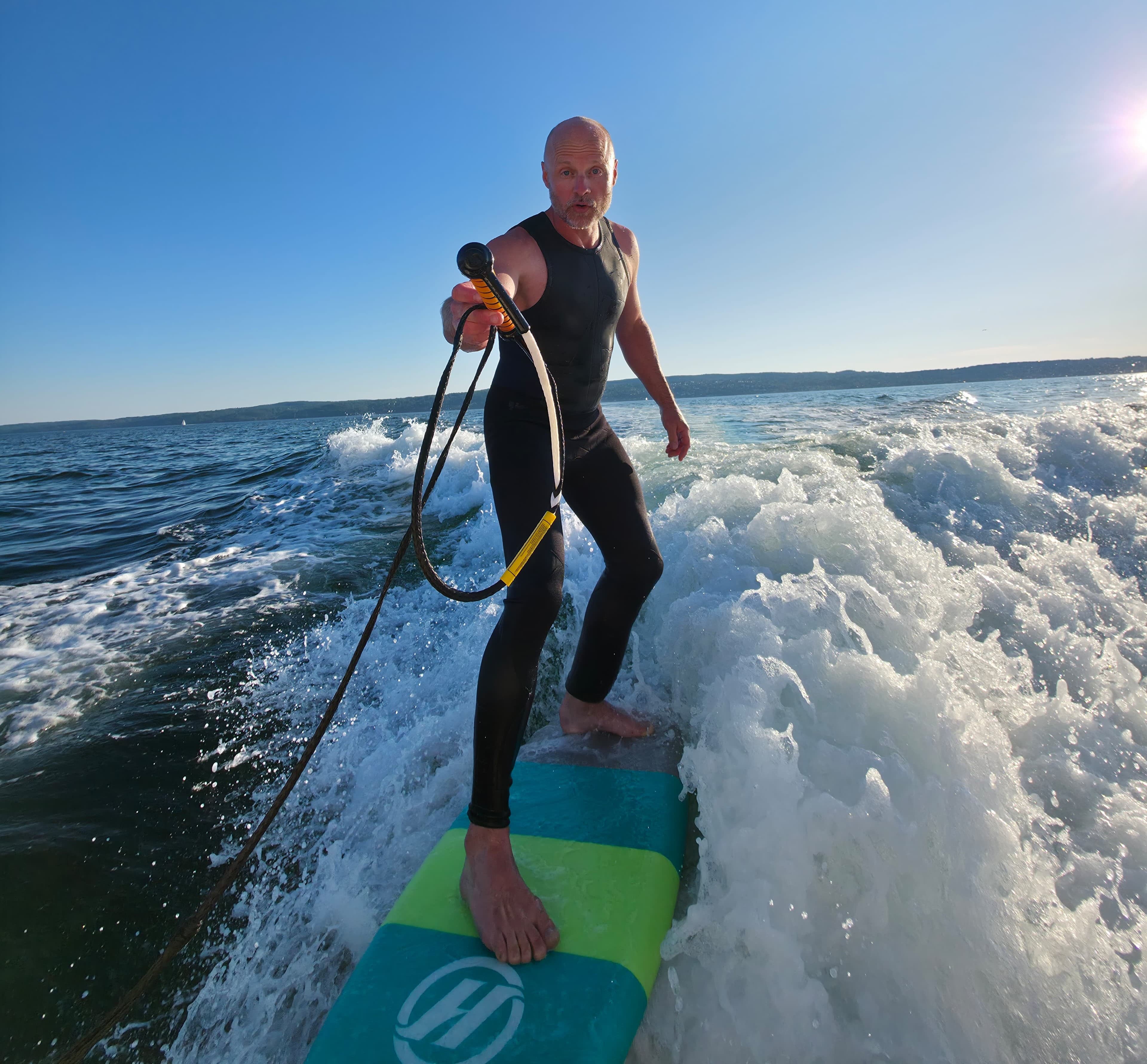 Oslo Fjord Wake Surfing