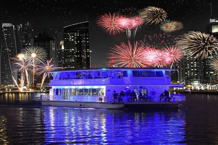 Luxury Catamaran Dinner Cruise - Marina DXB with Private Transfer
