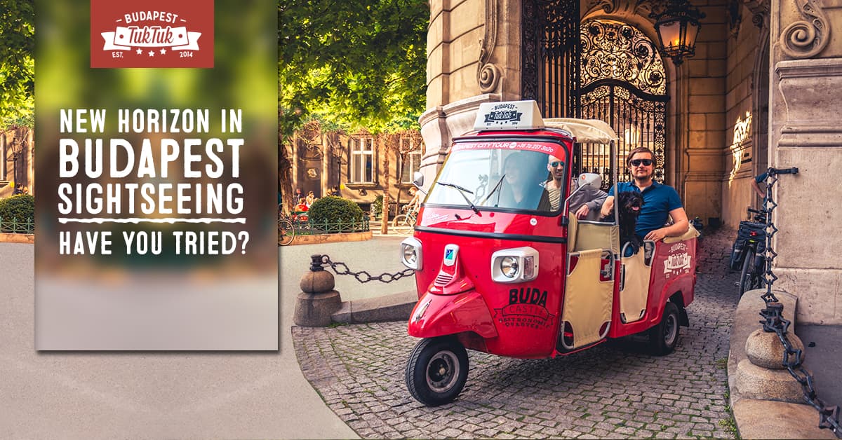 Budapest: Scenic Tuk Tuk Tour