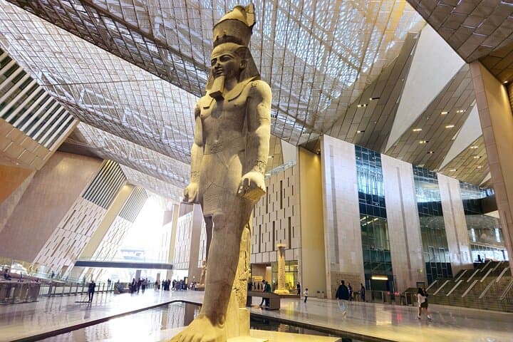  Grand Egyptian Museum QR Ticket in Cairo with transfer optional