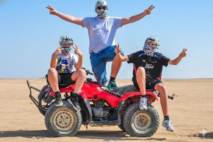 3Hr Quad Bike Safari & Camel Ride – Morning or Sunset – Hurghada