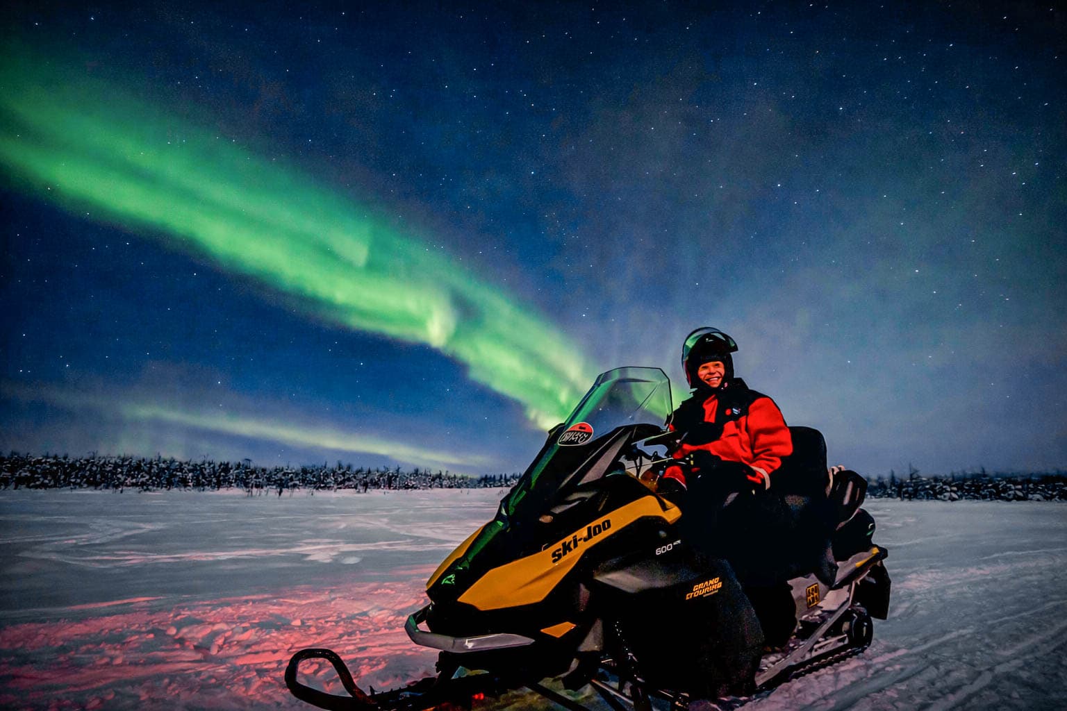 Arctic Night Snowmobile Safari - Exclusive wilderness experience in Levi