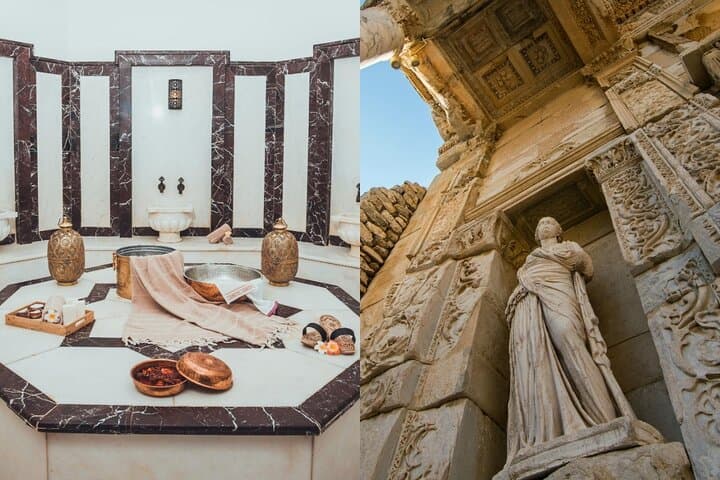 Ephesus Heritage Tour with Relaxing Turkish Bath and Local Lunch