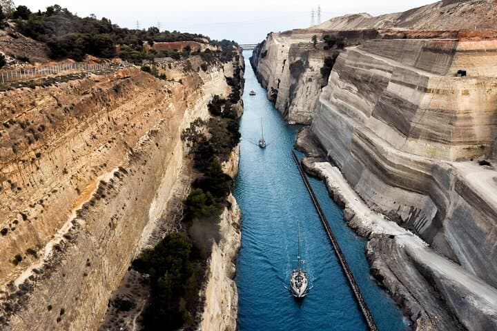 Corinth Canal, Ancient Mycenae & Nafplion Premium Tour with an Expert Tour Guide