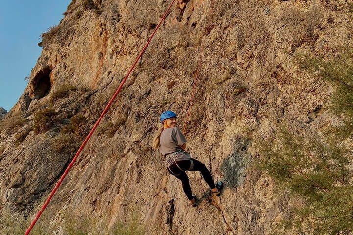 Half Day Rock Climbing on Crete with a Guide 