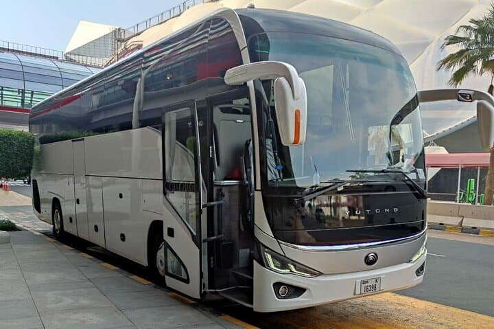 Dubai Airport to private Tours and Transfer by van, coach and bus