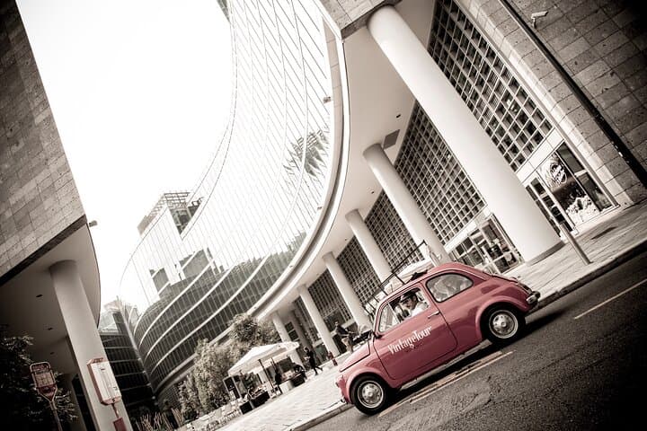 2 hour Vintage Fiat 500 Big SkyLine Tour in Milan