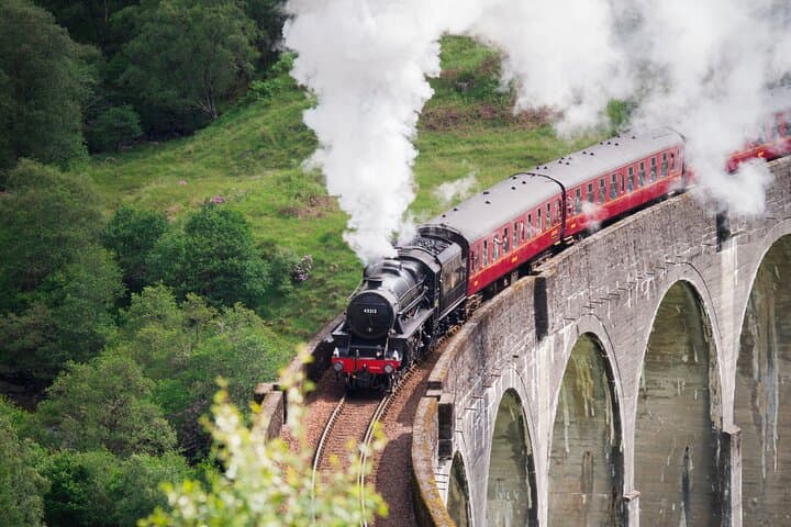 Glenfinnan Viaduct Glencoe and Fort William Tour from Edinburgh
