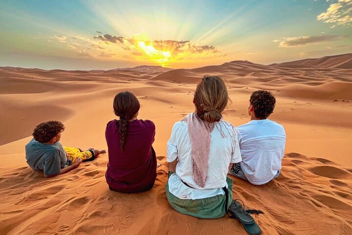4-Days private desert tour from Marrakech