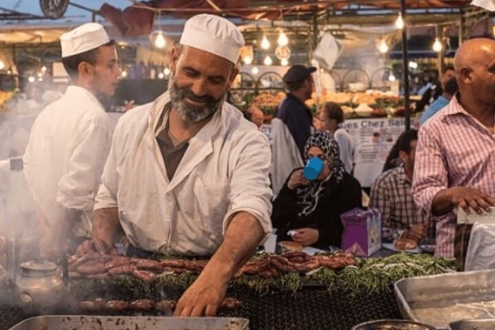 Marrakech: Street Food Tour by Night