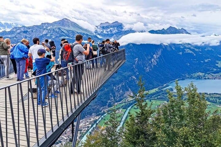 Private Day Trip to Harder Kulm and Grindelwald 