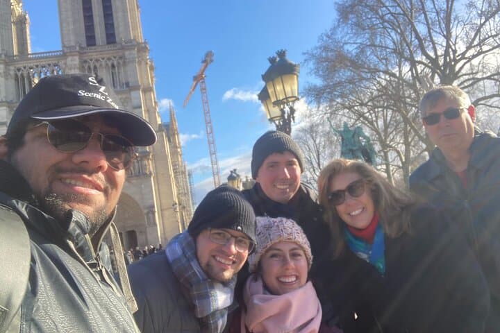 Notre Dame Outdoor Tour | Choose: Conciergerie or Crypt Entry