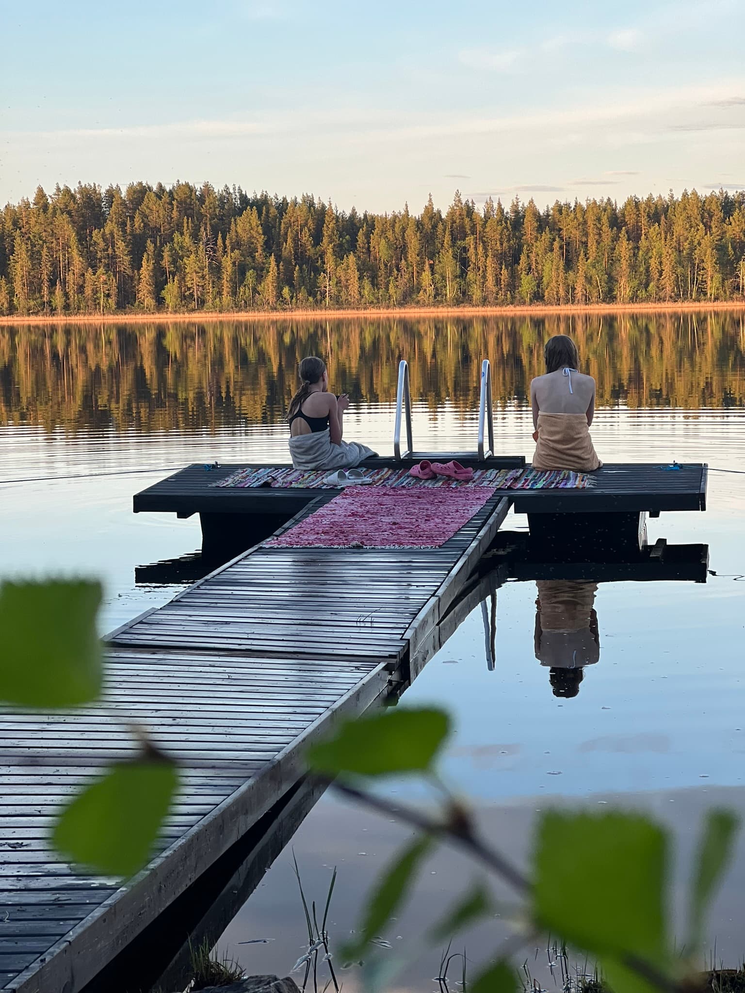 Private Traditional Finnish Lakeside Sauna Experience with Dinner