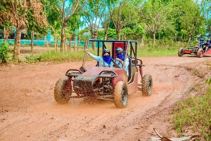 Punta Cana Jungle Buggy Tour: Macao Beach Visit and Cenote Swim