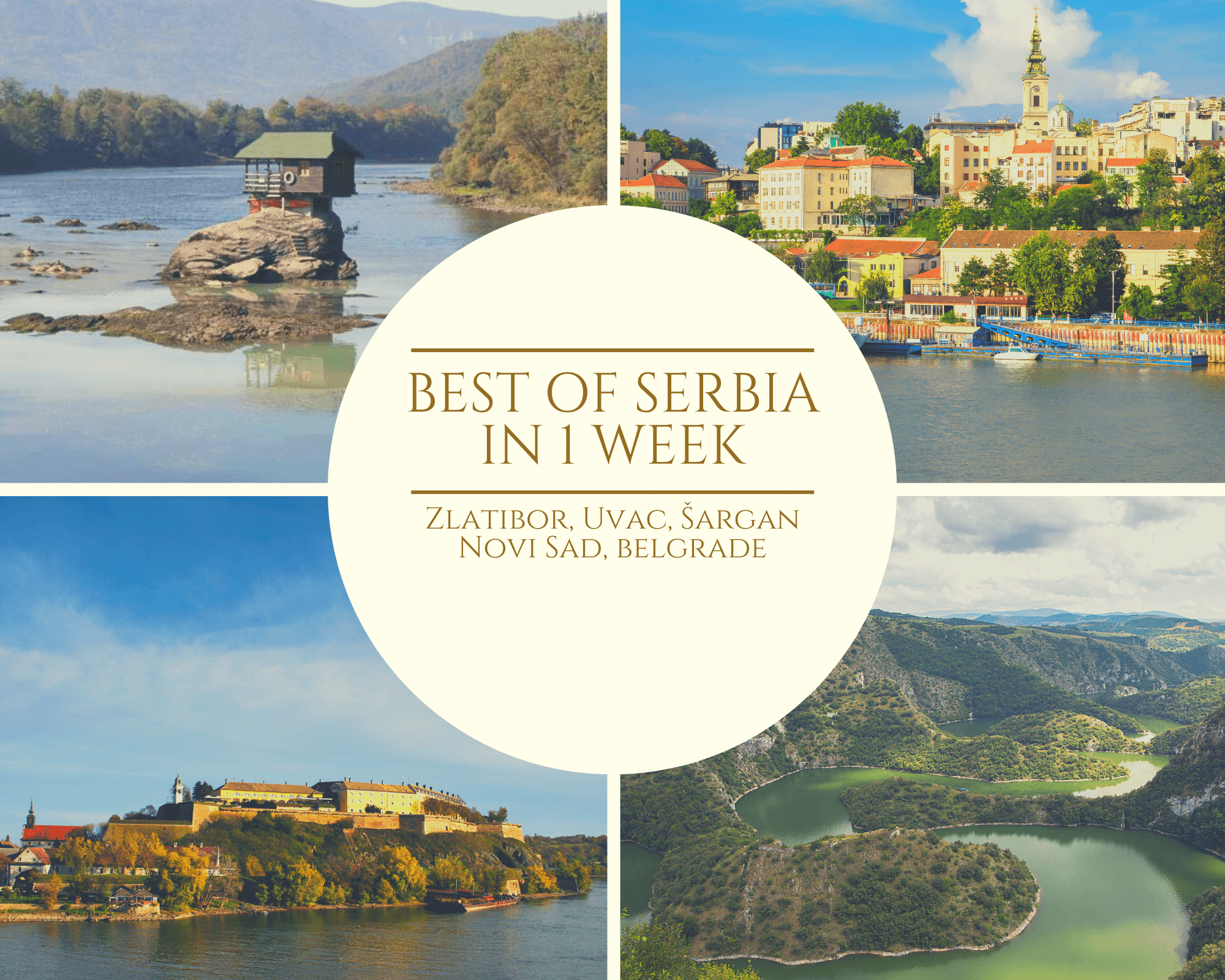 Private Best of Serbia in one week