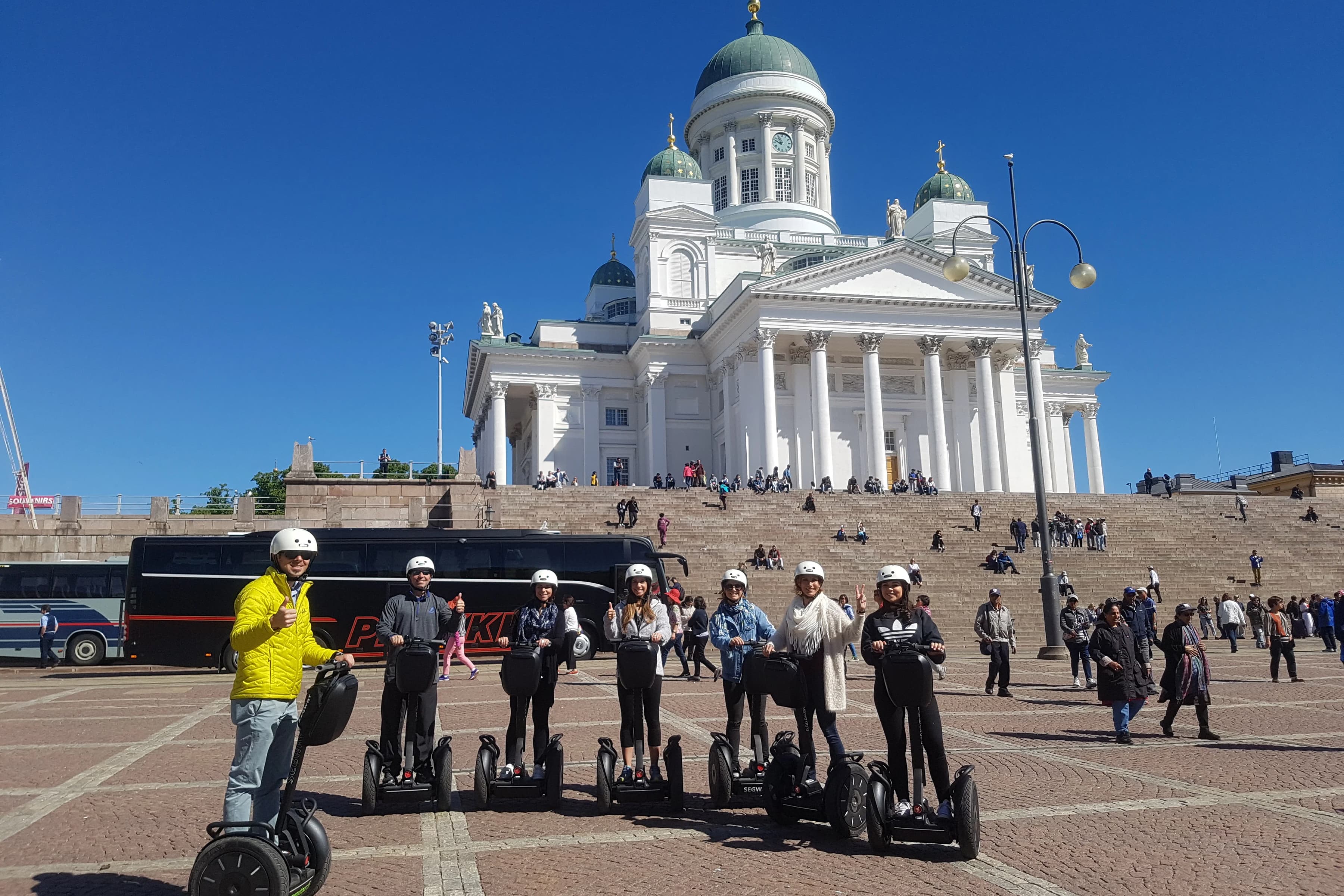 Glide through Helsinki: Premier segway tour 