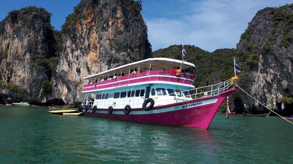 Phuket: James Bond Island by Big Boat with Sea Cave Canoeing