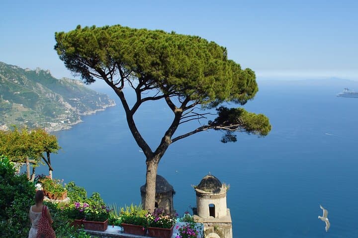  From Castellabate: Pompeii Ruins, Ravello and Amalfi guided tour