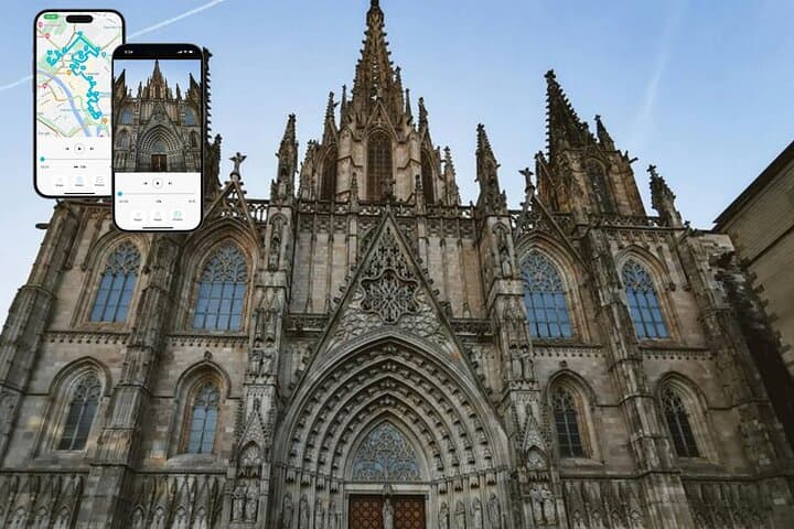 Barcelona Gothic Quarter Self Guided Walking Tour with Mobile App
