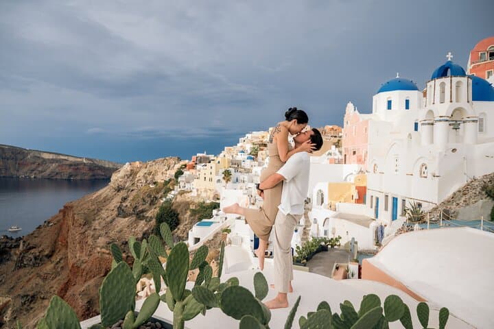 Memories of Santorini - Photoshoot in Oia