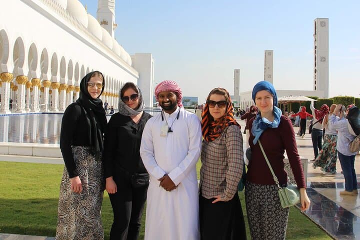 Abu Dhabi City Tour Grand Mosque from Ras al Khaimah