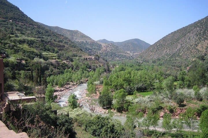 Marrakesh: Atlas Mountains Ourika Valley waterfall & Guide 