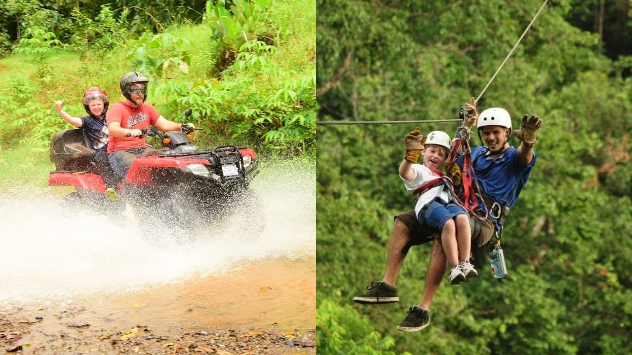 Canopy + ATV / Adrenaline Combo / Jacó Beach
