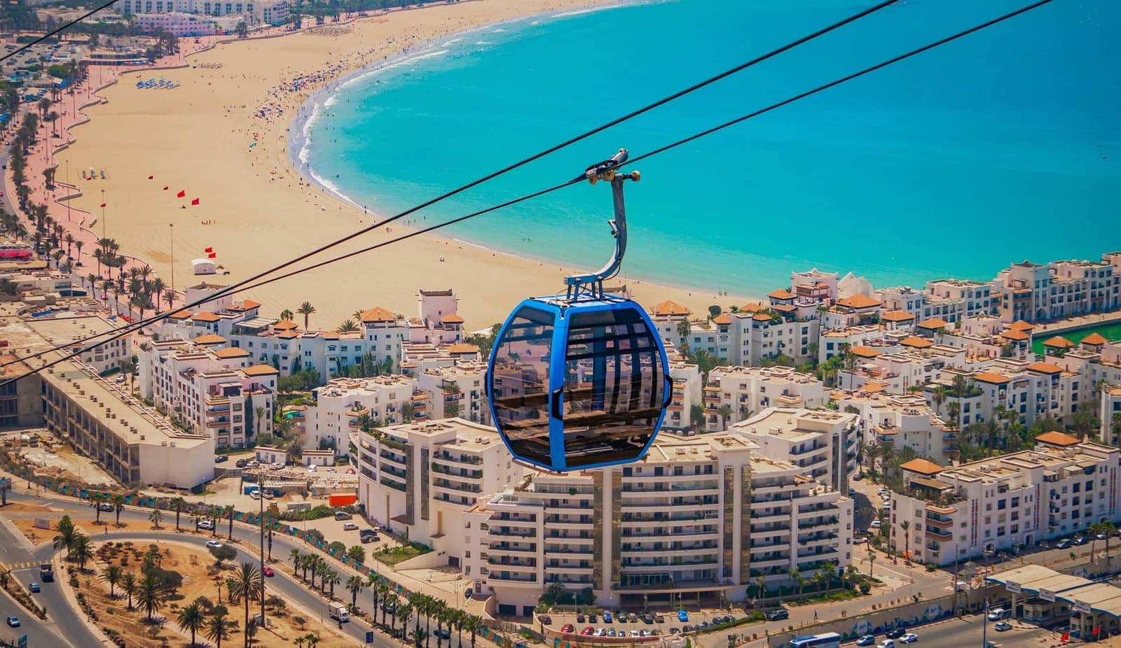 Agadir cable car - Oufella