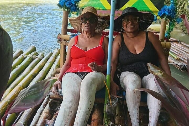 Bamboo Rafting and Lime Stone Massage from Falmouth 