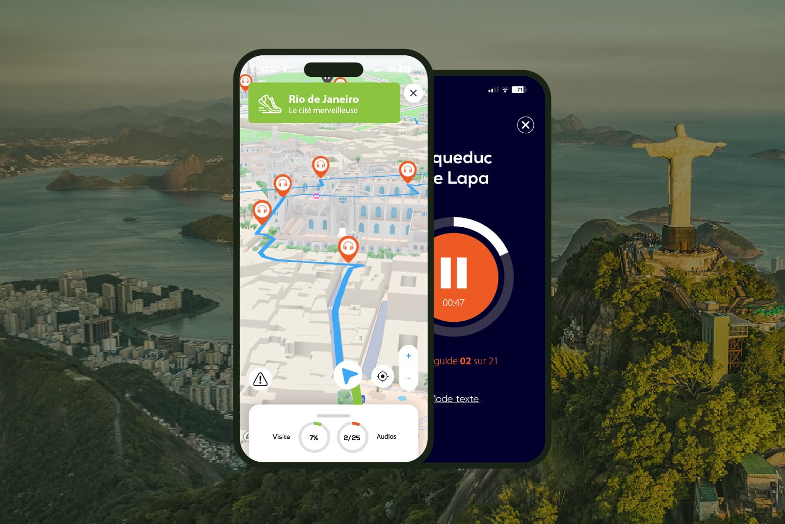 Rio de Janeiro: Audio Guided Walking Tour (3 hours - 24 audio reviews)