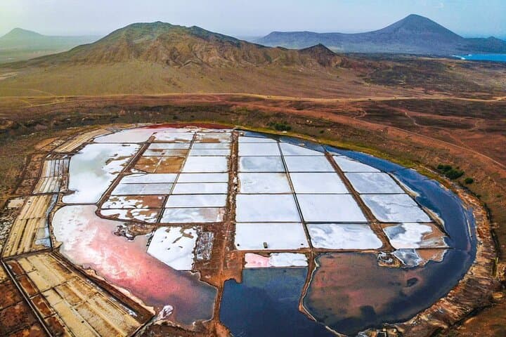 Island Pedra de Lume Salt Lake Private Trip from Santa Maria