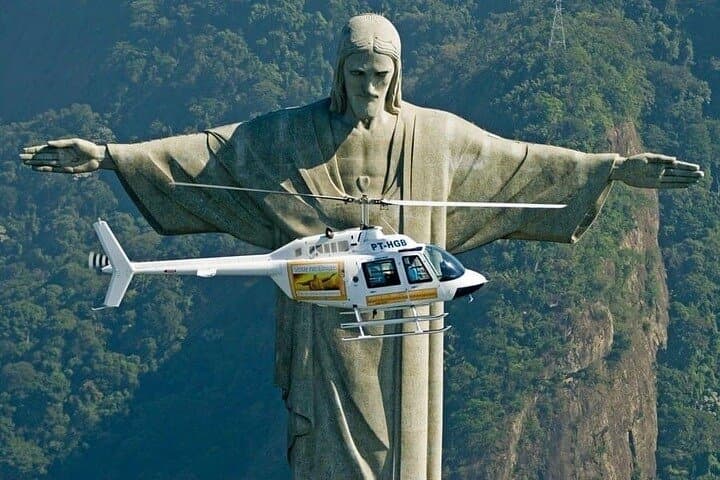 Rio Helicopter Tour – Private or Shared With Hotel Transfers