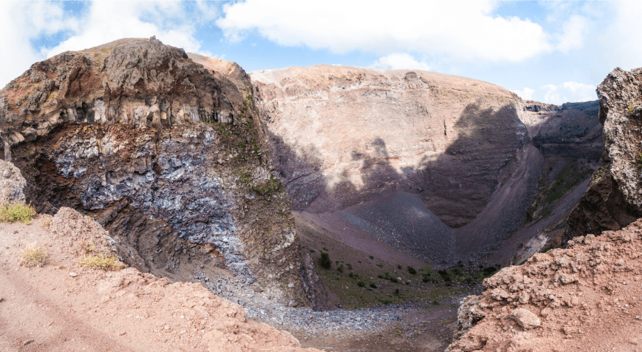 Vesuvius On Your Own with Transport from Naples