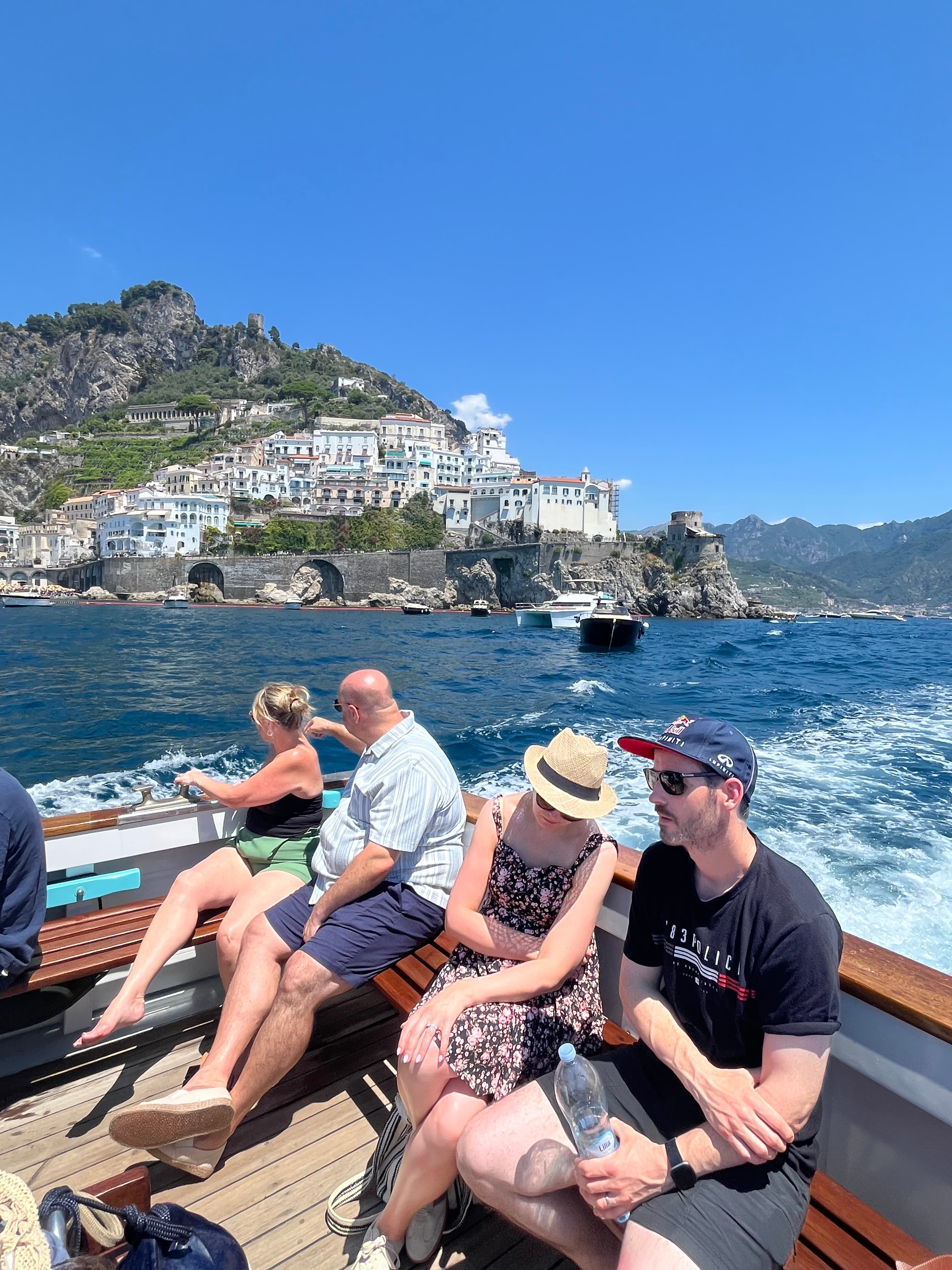 Amalfi Coast tour and Boat Excursion From Naples with Transfer