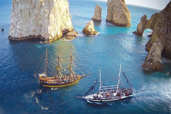  Los Cabos Snorkel & Pirate Ship Fun Adventure with Lunch