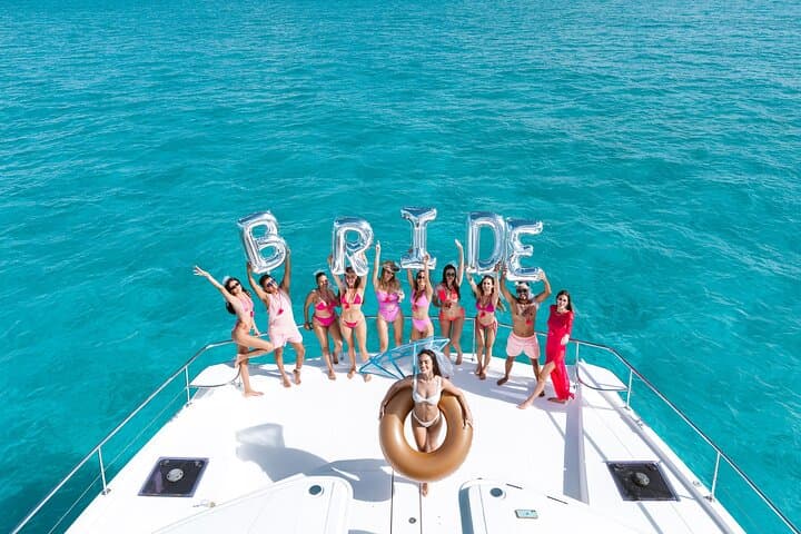 Private Bachelorette Experience on 51' Leopard Cat