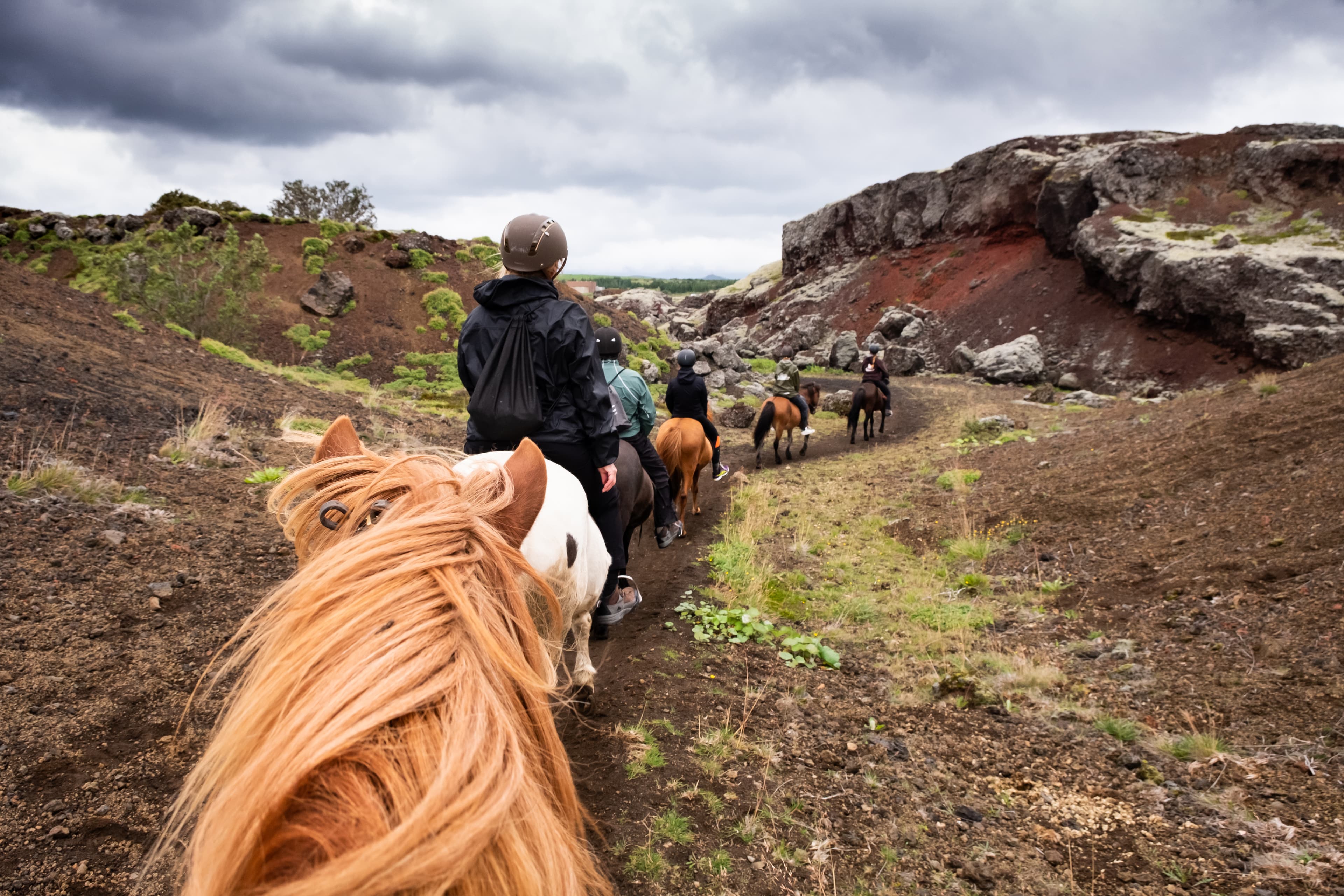 Red Lava Horse Riding Tour - Reykjavik