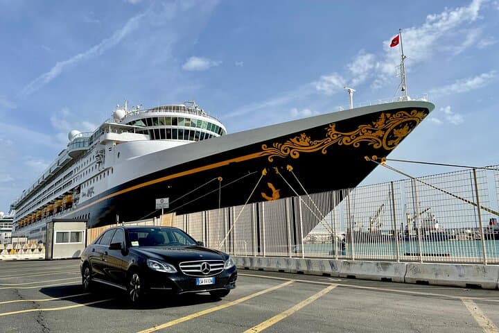 Fiumicino Airport (FCO) to Civitavecchia Port - Private Transfer