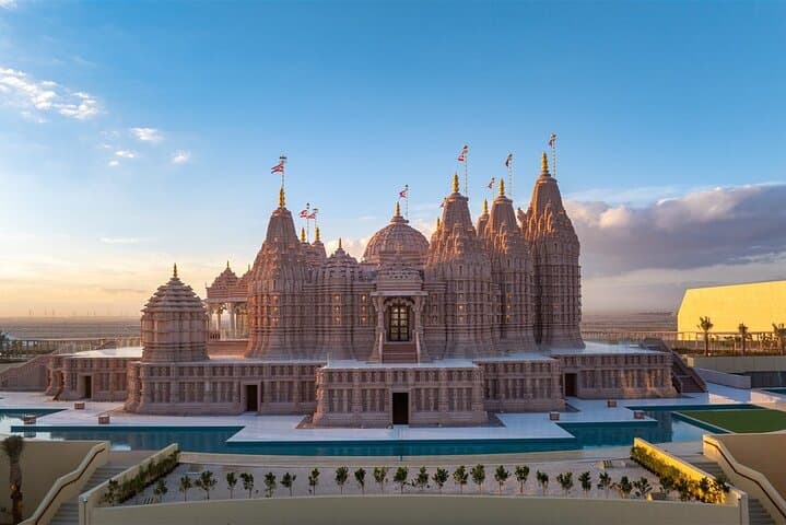 Shared Transfers to Baps Hindu Temple Abu Dhabi from Dubai