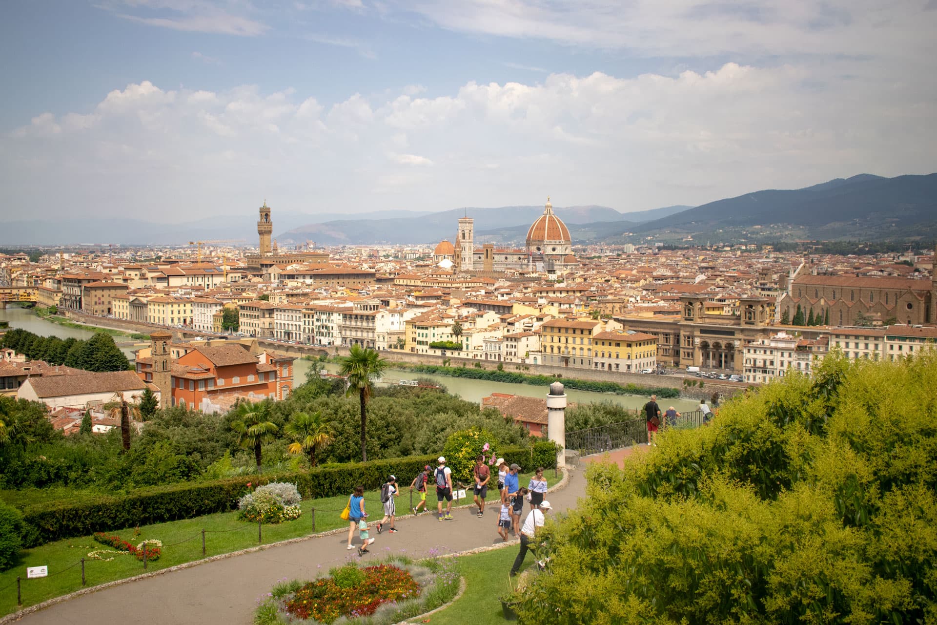 Florence walking tour & wine windows