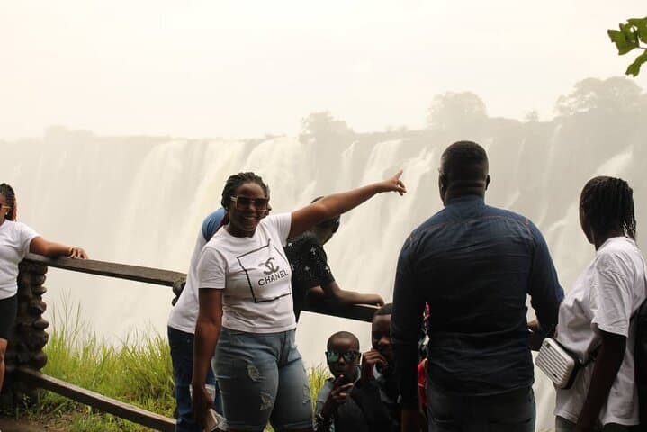  Guided Tour of the Victoria Falls on the Zambian side
