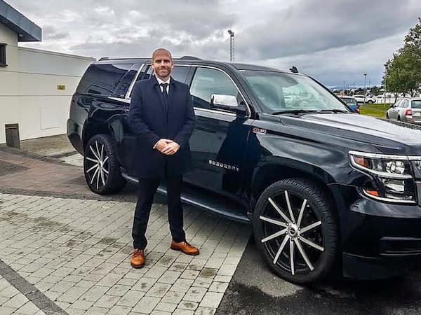 Private Transfer Akureyri Airport →  from Arctic Helisking 