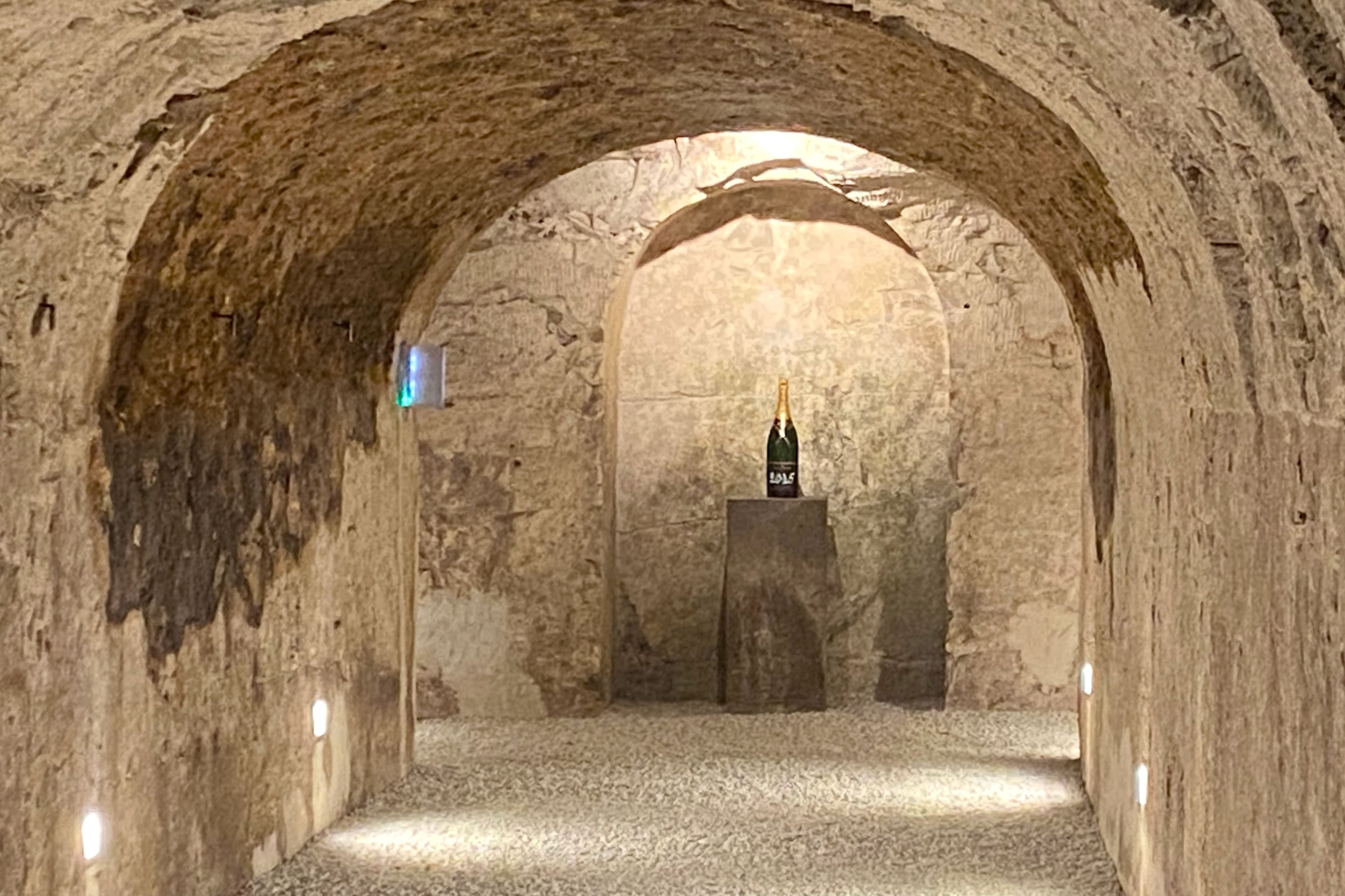 Lunch at Moet et Chandon, Aperitif & Cellars visit Champagne trip.