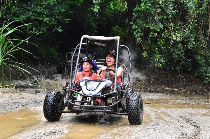 Roatan Zipline, ATV Buggy Ride + Sloths & Exclusive Beach Access