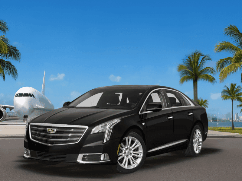 Private transfer out: Hotel in Miami Dade area to Miami Airport, operated in Sedan by One Way VIP
